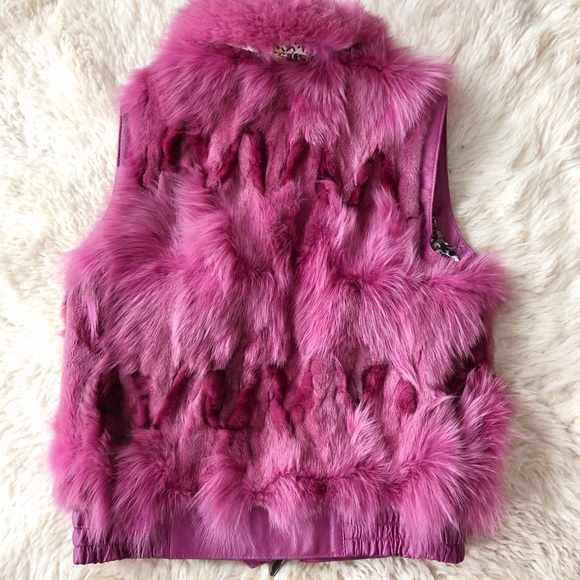 Real fur vest - Picture 2 of 2